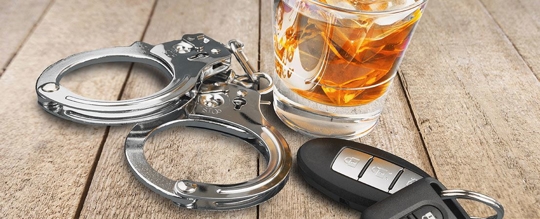 Beer and handcuffs